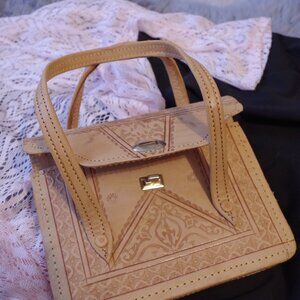 Western Women's Embosed Leather Purse
